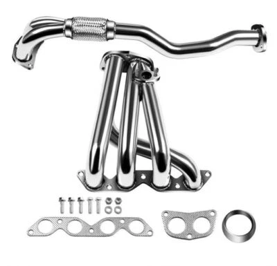 Stainless Steel Exhaust Header DX BASE Fits For 1993-1997 Toyota COROLLA 1.6L - Image 1 of 4