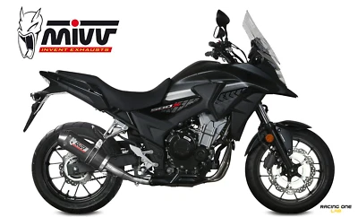 ГЛУШИТЕЛЬ ВЫХЛОПА MIVV КАРБОНОВЫЙ ДЛЯ HONDA CB 500 X 2017 2018 2019 2020 - Изображение 1 из 2