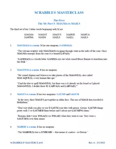 Scrabble Masterclass Subscription - Picture 1 of 3