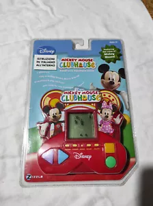 ZIZZLE DISNEY MICKEY MOSE CLUB HOUSE ELECTRONIC HANDHELD GAME LCD NEW SEALED ITA - Imagen 1 de 3