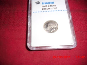 2021 D Dime ERROR - Picture 1 of 2