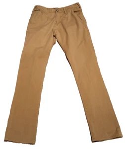 BKE Casuals Jake Straight Mens 32L 32x33 Beige Chinos Stretch - Picture 1 of 7