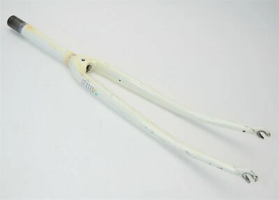 TANGE RACE BICYCLE 700c WHEEL 1" THREADED CR-MO FORK 160 MM STEERER - Image 1 of 4