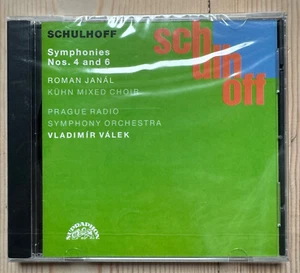 Schulhoff Symphonies 4 & 6 Vladimir Valek NEW SEALED CD - Picture 1 of 2