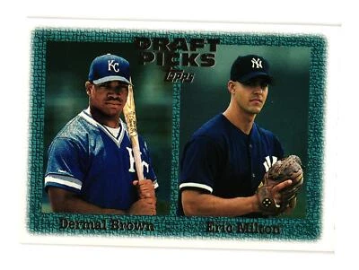 1997 Topps #272 Dermal Brown / Eric Milton - Image 1 of 2