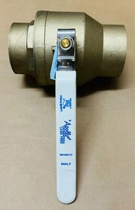 4" Apollo 94ALF-20A-01A - 2 Piece, Lead-Free, Brass, Full Port, Ball Valve ⭐NEW⭐ - Picture 1 of 4