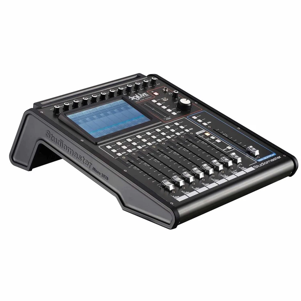 Studiomaster DIGILIVE16 Console mixer digitale compatto motorizzato Fader 16 canali - Immagine 1 di 4