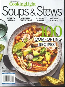 COOKING LIGHT MAGAZINE,  SPECIALS EDITION, 2018    SOUPS & STEWS * COMFORTING RE - Picture 1 of 1