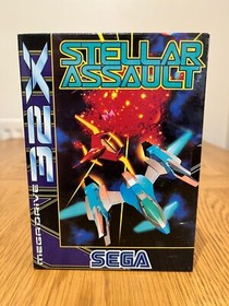 Rare Sega Megadrive 32X STELLAR ASSAULT UK PAL **Brand New And Sealed** S2