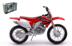 Modellino moto scala 1:18 Burago HONDA CRF 450R motor bike diecast modelllismo - Imagen 1 de 1