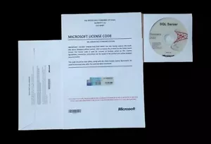 SQL Server 2022 Standard 16 Core License & DVD Unlimited CALs - Retail NEW - Picture 1 of 4