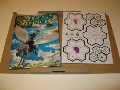The Fantasy Trip Adventures 2 Kickstarter Steve Jackson TFT Melee Wizard rpg D&D - Image 1 of 3