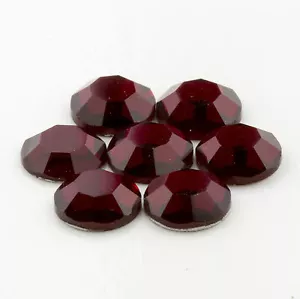 Vintage ss20 Swarovski Flatback Rhinestone SIAM 48pcs Art.2000 30007007 - Picture 1 of 3