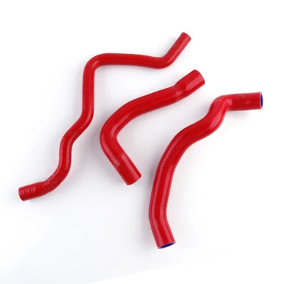 Turbo Silicone Radiator Coolant Hoses Kit For 2006 2007 2008 Audi A4 B7 2.0L Red - Изображение 1 из 4