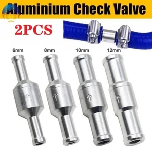 Non Return Aluminium Check Valve One Way Check Valve Ship Tool 6/8/10/12mm - Picture 1 of 13