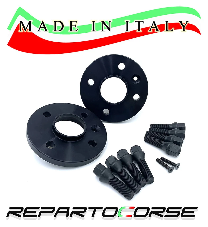 KIT 2 SPACERS 20mm RACE PARTITION BLACK MINI Cooper S (R56) from 2005 to 2013 - Image 1 of 1