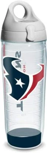 Tervis Houston Texans 24-Ounce Water Bottle NFL New Gray Lid - Picture 1 of 1