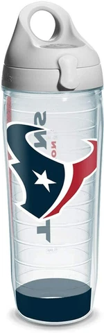 Tervis Houston Texans 24-Ounce Water Bottle NFL New Gray Lid Cover