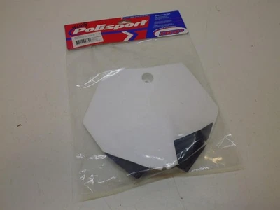 Plaque D'Immatriculation De Numéro S'Adapte À Ktm Sx 65 09-15 Blanc - Photo 1/4