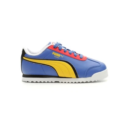 Zapatillas informales azules con cordones PUMA Roma Primarias para niñas pequeñas 39447601 Foto 1 de 4