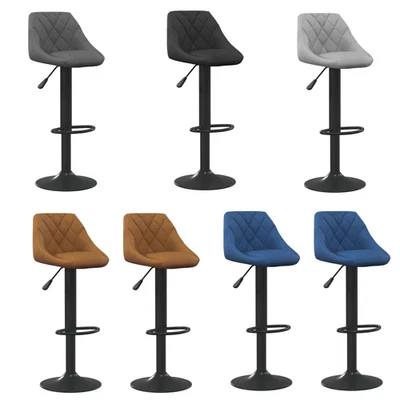 Barhocker Bistrohocker Tresenhocker Barstuhl Küchenhocker Hocker Stuhl Samt  - Bild 1 von 4
