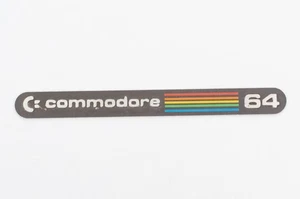 vintage Commodore 64 case badge - Bild 1 von 1