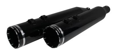 Khrome Werks 4,50 pulgadas Silenciadores sin cordones Hp-Plus - punta trazadora de obsidiana extremo de billet C Foto 1 de 3