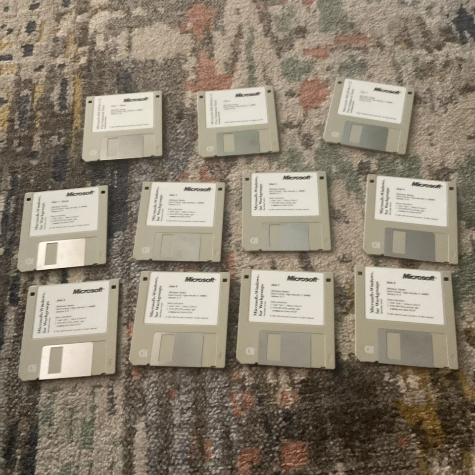 Microsoft MS-DOS 6.22, WFW and SEALED Microsoft Office! - Image 1 of 2