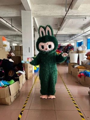 Disfraz de mascota Labububu de Halloween 2025 - Lindo vestido elegante personalizado con tema de anime Foto 1 de 4