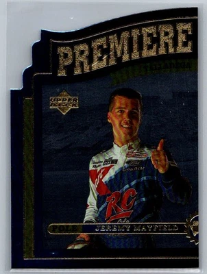 1997 Upper Deck Road to the Cup #PP19 Jeremy Mayfield Premiere Position - Image 1 of 2