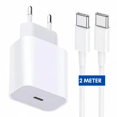 ZEROLIMITS 20W Ladekabel Schnell Ladegerät USB C Universal 15 16 17 Pro Max Adapter 2 Meter