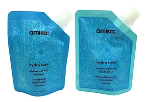 Juego de champú y acondicionador hidratante intensa amika Hydro Rush de 2 oz - Imagen 1 de 4