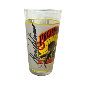Gary Stevens Signed Autograph 1997 Preakness Horse Racing Glass! Numbered x1000! - Picture 1 of 4