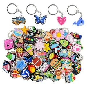 pcs Random Different Keychains,Mixed Non-Repeat Cute Key Chain for Classroom 30 - Picture 1 of 8