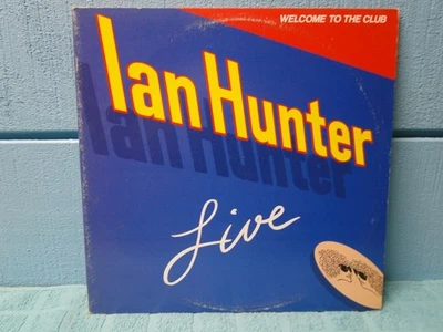 Ian Hunter Live Welcome To The Club 2 Record Set LP -EXTRA LPs SHIP FREE - Image 1 of 4
