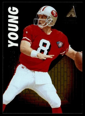 1995 Pinnacle Zenith Steve Young San Francisco 49ers #Z94 - Image 1 of 2
