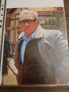 MARTIN SCORSESE HANDSIGNIERT MIT COA 8X10 FOTO  - Bild 1 von 6