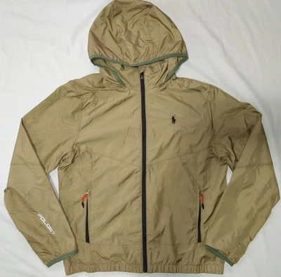 POLO Ralph Lauren Performance Vital Polo67 Windbreaker Zip Jacket khaki ll bean - Image 1 of 3