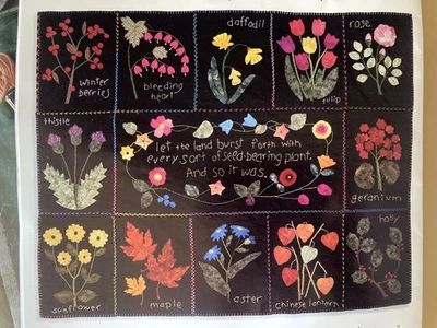 Kit de edredón bloque de mes Indygo Junction/Sarah Sporer "El tiempo comenzó en un jardín" Foto 1 de 4