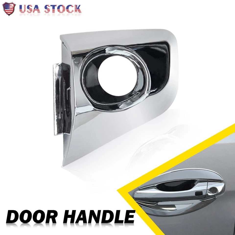 For Hyundai Santa Fe 2013-2019 Front Left Driver Door Handle Key Hole Cover Cap - Image 1 of 4