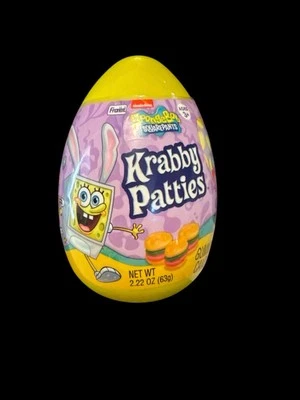 PANTALONES CUADRADOS BOB ESPONJA EMPANADAS DE CANGREJO caramelo de goma caducidad 26/10 Foto 1 de 4