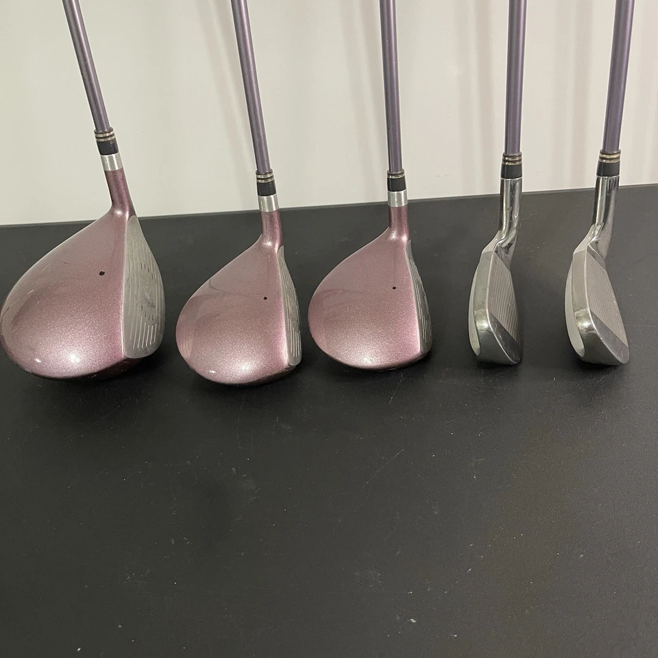 Ladies Golf Set Affinity Avalon Driver Fairway Woods 6 & 8 Iron Right Handed - Image 1 of 4