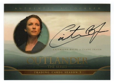 Cryptozoic Outlander Temporada 5 Autógrafo CB3 Caitriona Balfe como Claire Fraser Foto 1 de 3