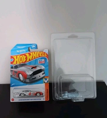 (En Protector) 2024 Hot Wheels Aston Martin DB4GT Alta Velocidad Zamac Muscle Mania Foto 1 de 4