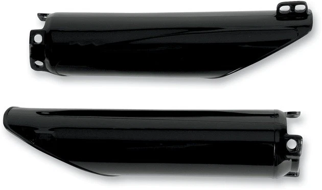 Protetores deslizantes de garfo UFO preto para Honda CRF 250/CR125R/CR250R/CRF 450/CR 500 - Imagem 1 de 1