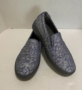Zapatos ortopédicos para mujer VIONIC PRO 'Avery' con soporte para arco azul metálico talla 7,5 - Imagen 1 de 7