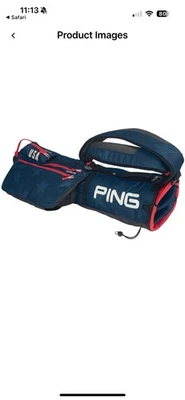Ping 2022 Moonlite Carry Sunday Golf Bag USA - Image 1 of 4
