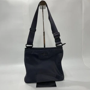 [Excellent+] Coach F22346 Black Shoulder Bag Nylon Crossbody Used From Japan - Picture 1 of 8