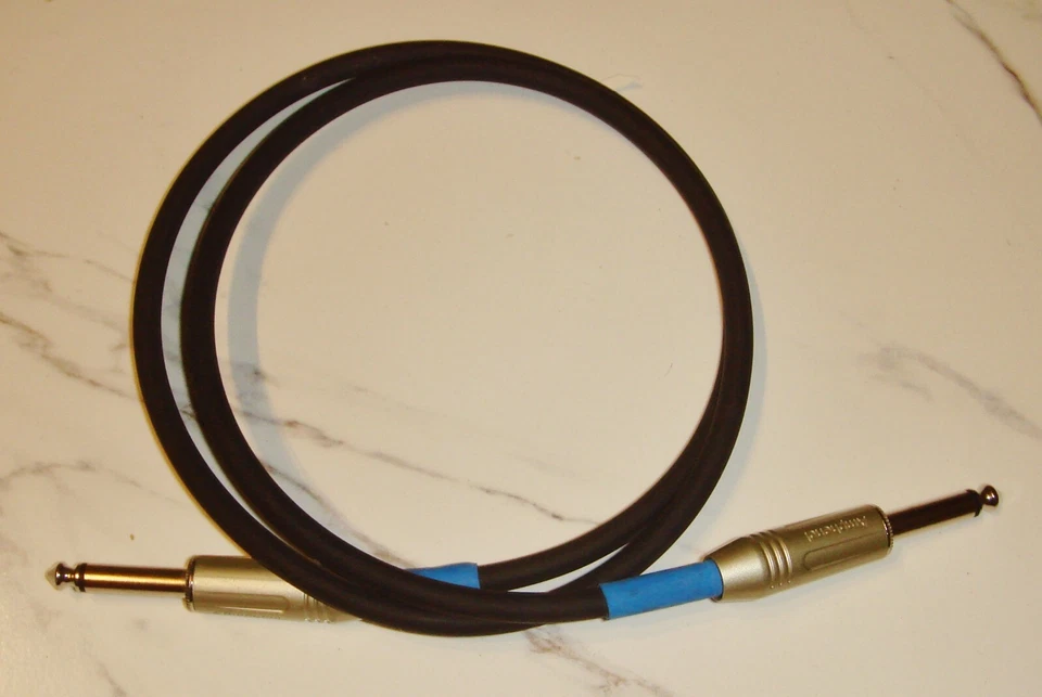Cable de audio/guitarra para instrumento Pro Musicmover 120S1 Amphenol macho 3 pies EE. UU. Foto 1 de 4