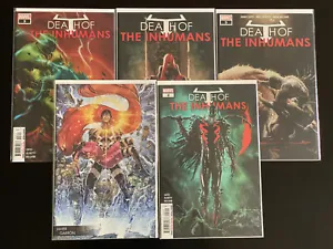 Death Of The Inhumans #1-5 (Marvel 2018) 1st Appearance Vox | Cates - Picture 1 of 4